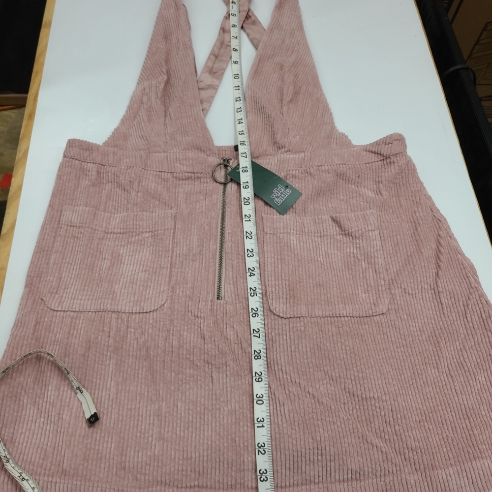 Wild Fable Pink‎ Corduroy Mini Dress - Picture 7 of 8